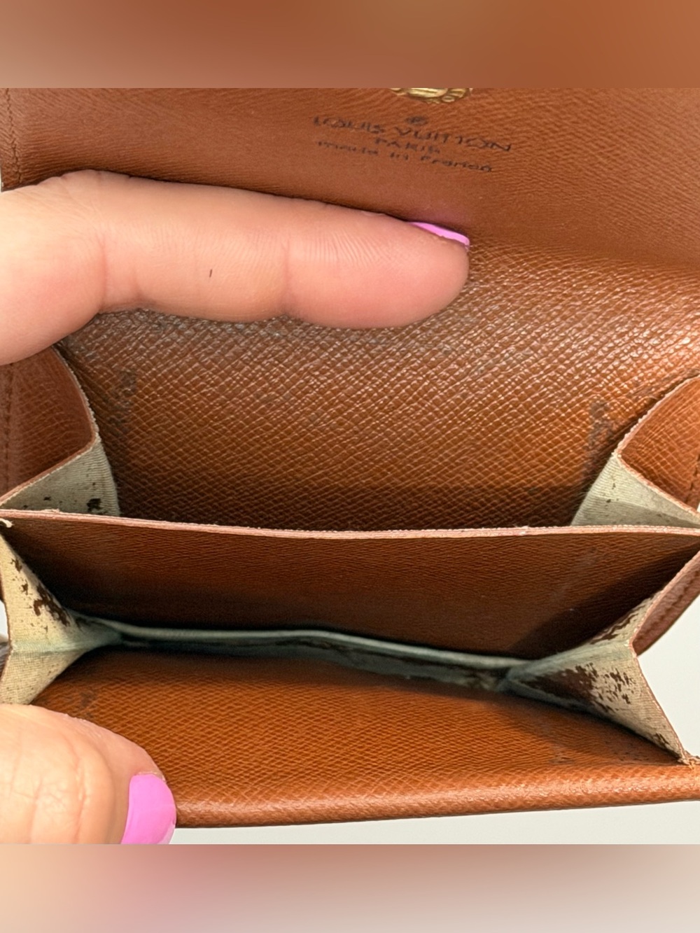 Louis Vuitton Monogram Porte-Monnaie Gousset coin purse - Picture 13 of 15